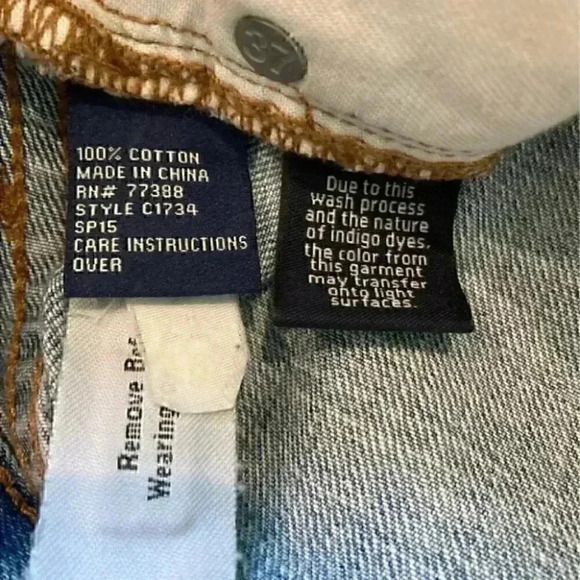 Madewell Rip & Repair Denim Boyfriend Distressed Shorts in size 25 - Picture 6 of 7